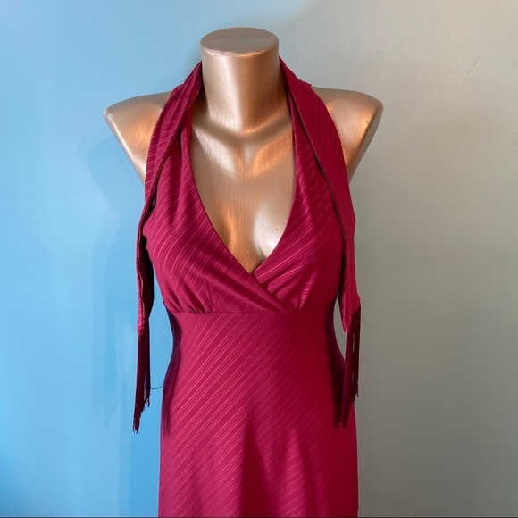 Smart set women’s fuchsia asymmetrical  dress in size‎ medium - Picture 7 of 9